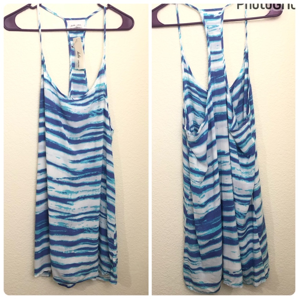 BETRO SIMONE Womens Small Racerback Dress Beach Coverup Thin Lightweight NWT